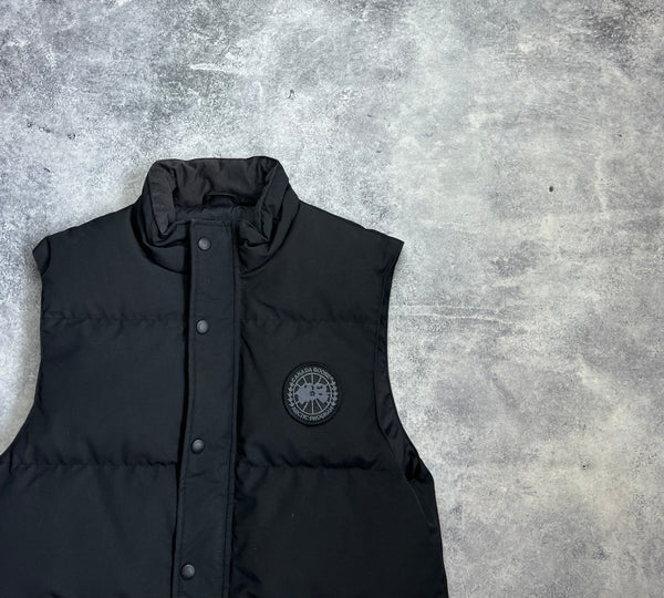 Canada goose black Garson black label gilet