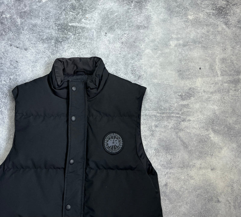 Canada goose black Garson black label gilet