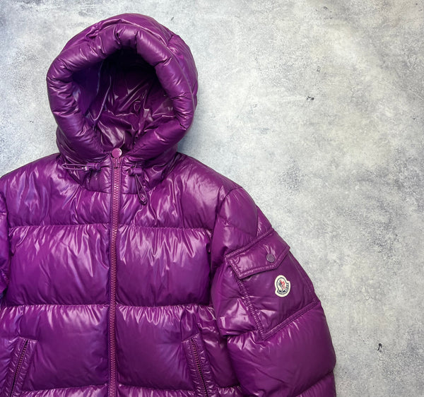 Moncler ecrins purple jacket