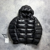 Moncler black maya giubbotto jacket