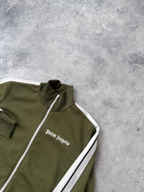 Palm angels khaki track jacket