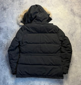 Canada goose women’s black Chelsea parka black label