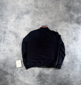 Moncler navy tricot cardigan