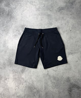 Moncler navy cotton shorts