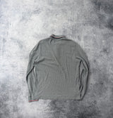 Moncler grey L/S polo shirt