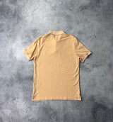 Stone island peach polo shirt