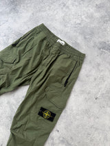 Stone island SS20 khaki green cargo trousers