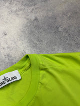 Stone island 2016 lime green tee