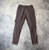 Stone island SS19 mushroom grey cargo trousers