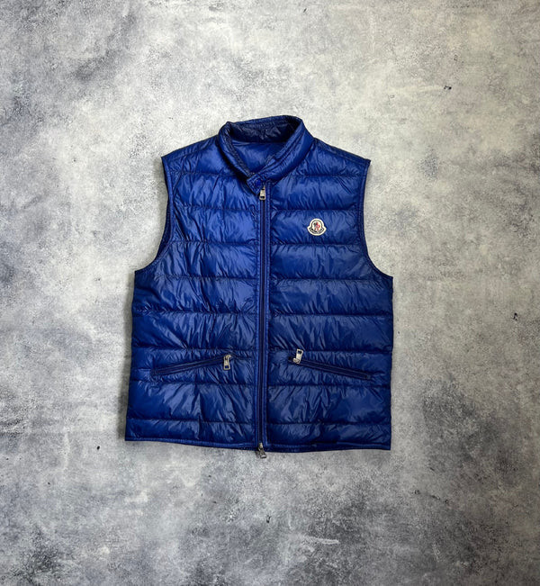 Moncler blue GUI gilet