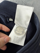 Moncler navy cotton shorts