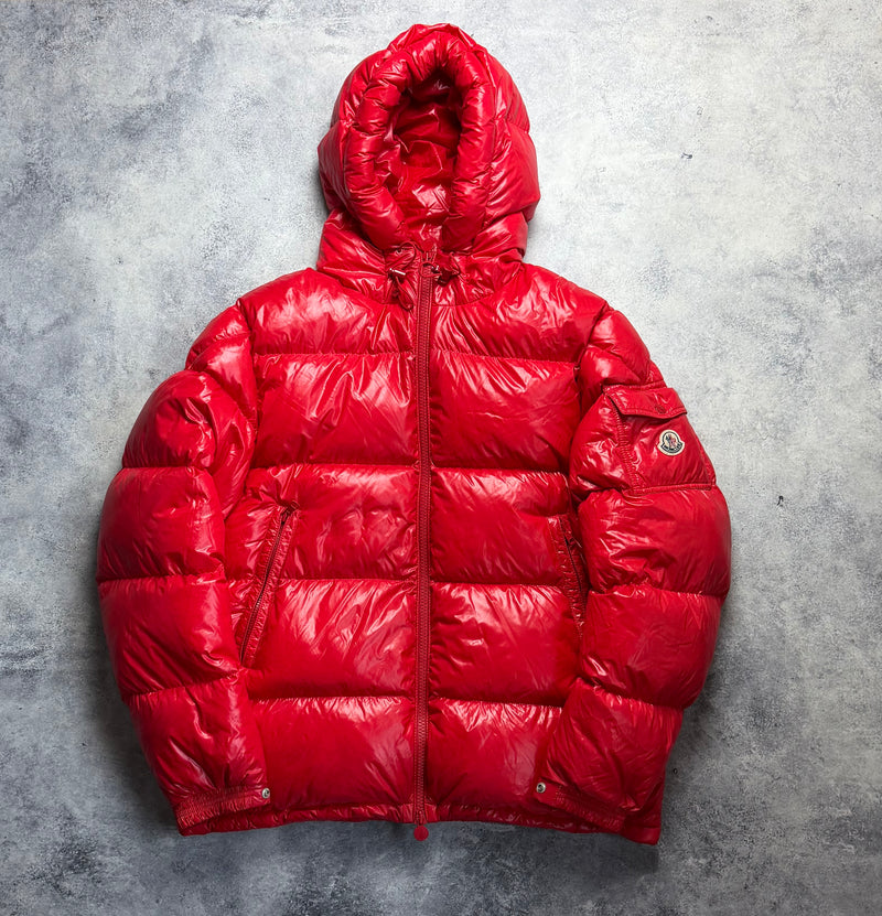 Moncler ecrins red jacket