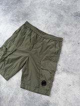 CP company chrome-r cargo shorts khaki