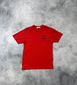 Stone island red tee