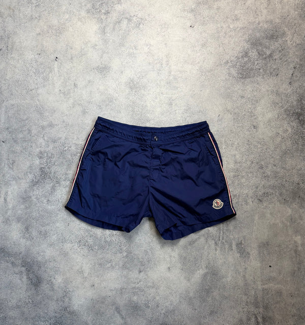 Moncler blue swim shorts