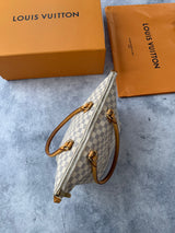 Louis Vuitton Damier Azur canvas saleya tote bag MM