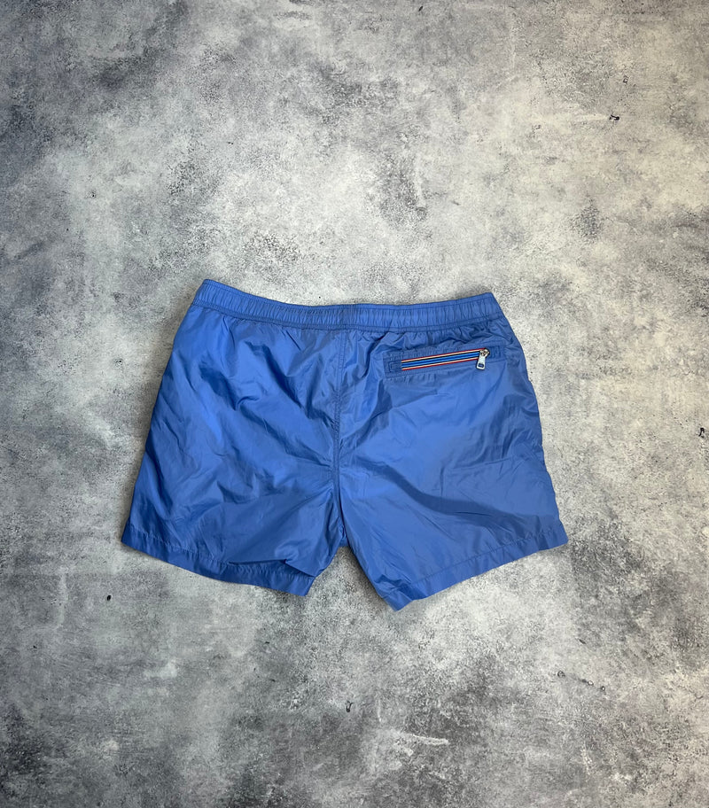 Moncler blue swim shorts