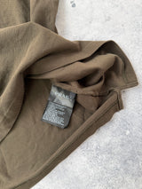 Prada khaki polo shirt