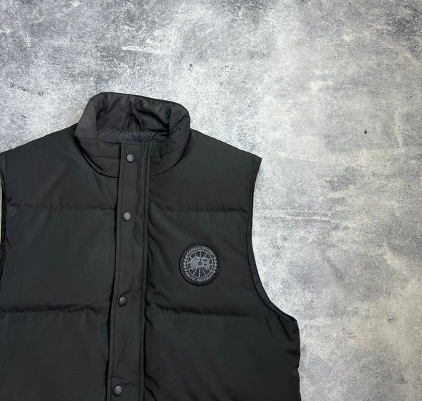 Canada goose black label black gilet