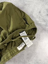 Stone island 2021 khaki cuffed cargo trousers