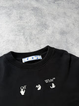 Off-white marker black jumper