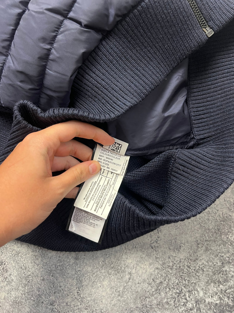 Canada goose navy Hybridge knit gilet