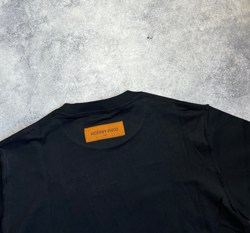 Louis Vuitton black connect the dots tee