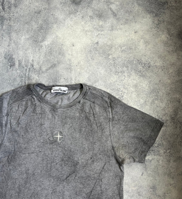 Stone island 2020 grey dust treatment tee