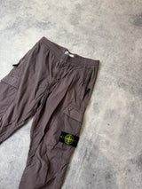 Stone island SS19 mushroom grey cargo trousers