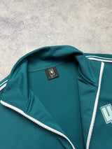 Yelir Green logo track jacket