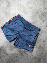 Moncler light blue swim shorts