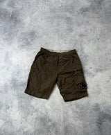 CP company chrome R nylon swim shorts khaki
