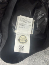 Moncler black tricot cardigan