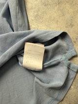 Moncler light blue polo shirt