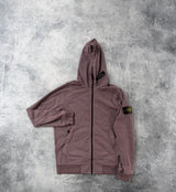 Stone island AW20 purple zip hoodie
