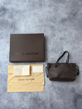 Louis Vuitton Damier neverfull PM canvas handbag