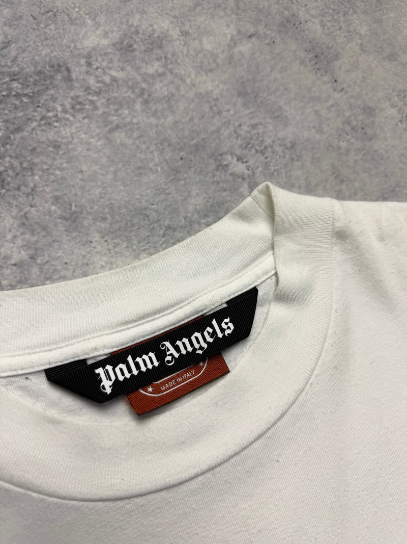 Palm angels x missoni bear white graphic tee