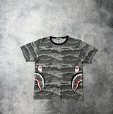 Bape desert camo side shark tee