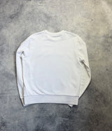 Moncler maglia girocollo white jumper