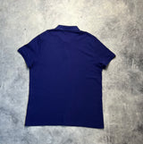 Moncler navy arm logo polo shirt