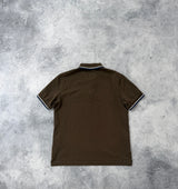 Prada khaki polo shirt