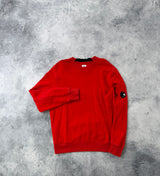 CP company red pullover jumper