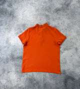 Moncler orange polo shirt