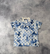 Louis Vuitton watercolor monogram polo shirt