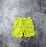 Stone island SS22 lime green cargo shorts