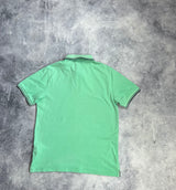 Stone island 2015 light green polo shirt
