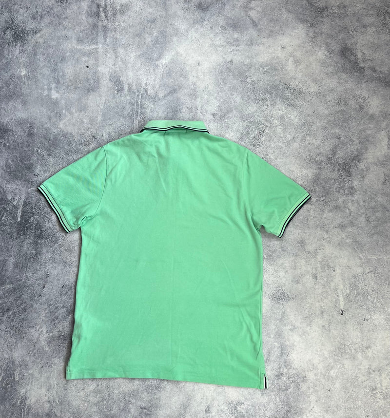 Stone island 2015 light green polo shirt