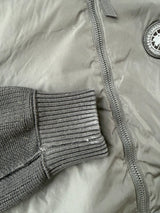 Canada goose black label Hybridge knit reversible hoodie