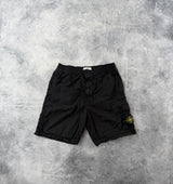 Stone island SS24 black cargo shorts
