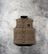 Gilet Canada Goose Garson Black Label couleur sable